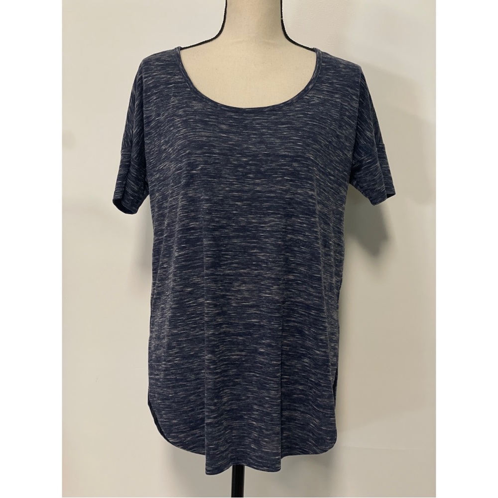 Sonoma High-Low Tunic Length T-Shirt Blue Size S